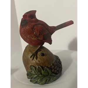 red‎ cardinal bird figurine On Acorn